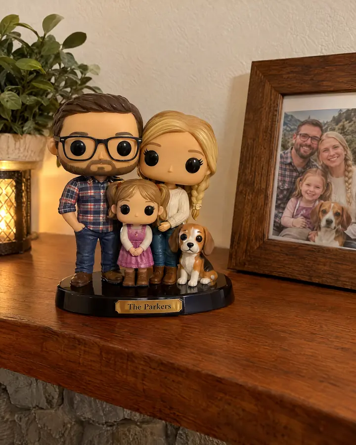 Family figurine set